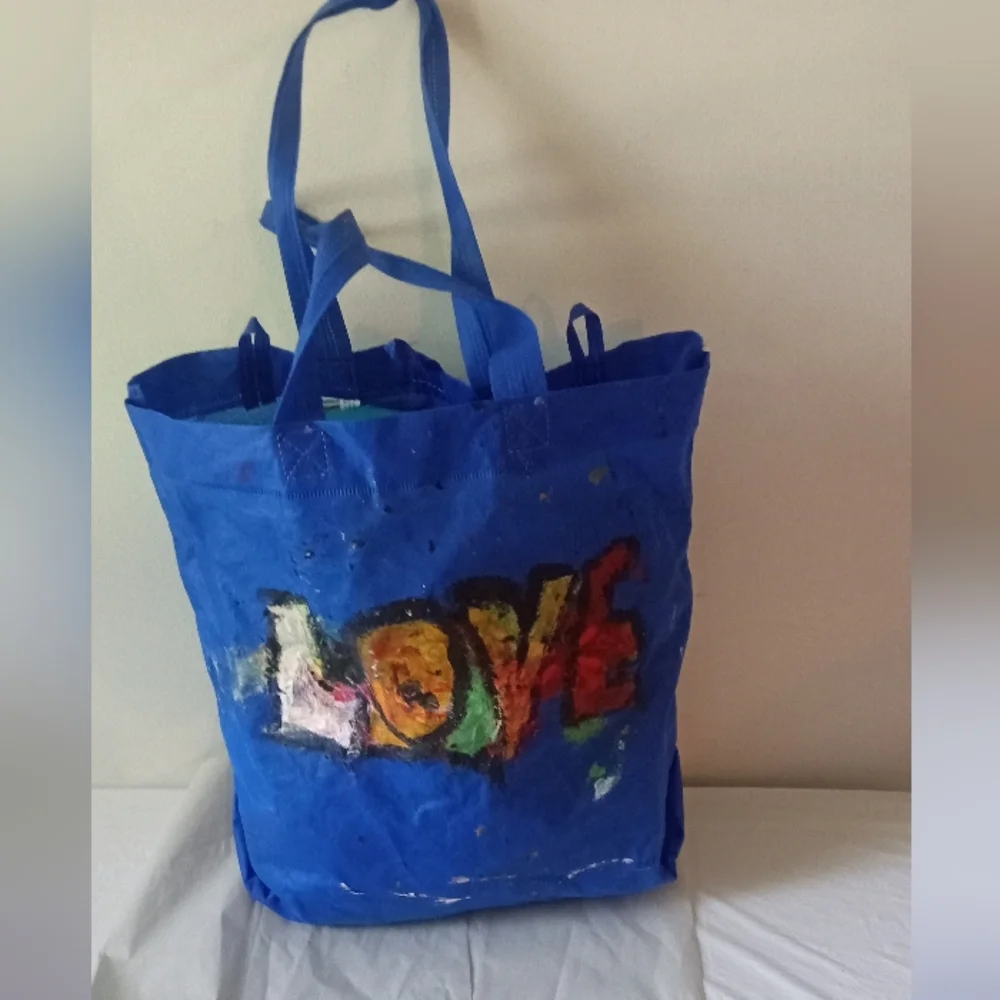 Folk Art this blue